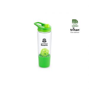 Botella En Tritan Shaker Be0-278 620 Ml Verde